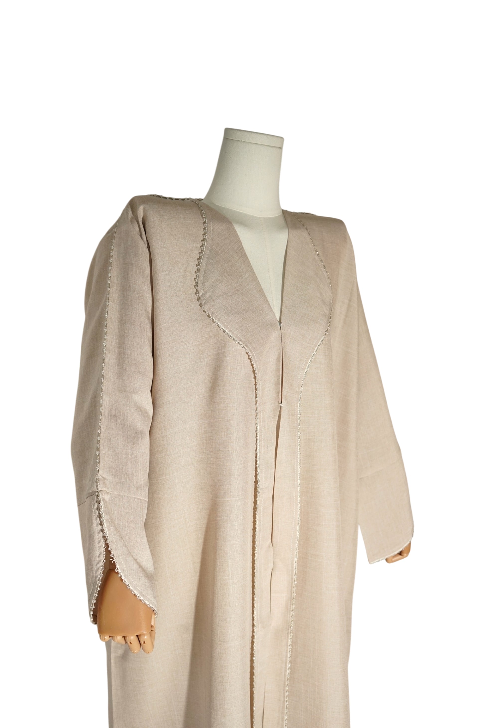 Natural Softness – 2-Piece Abaya Set