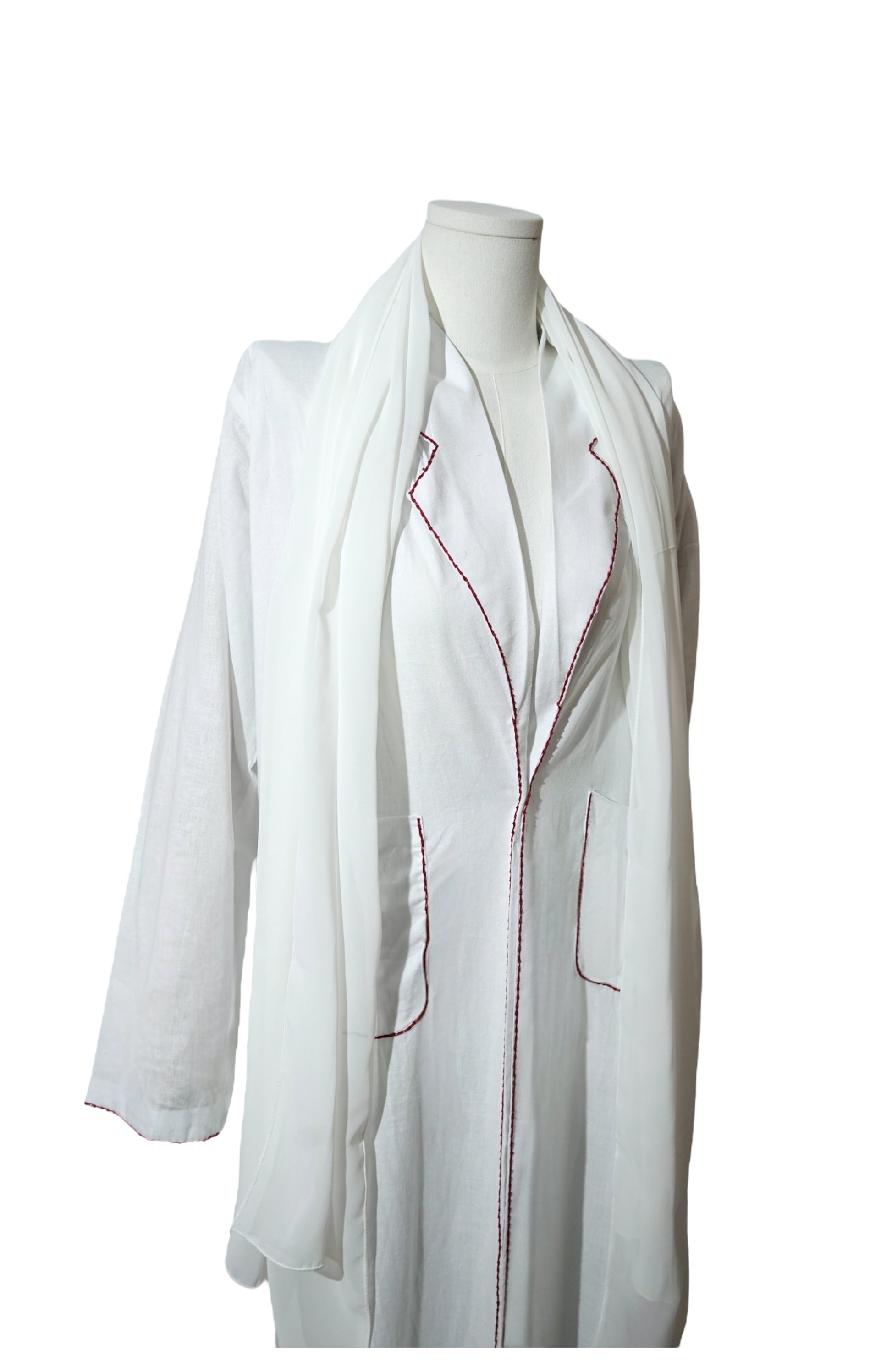Linen Office – 2-Piece Abaya Set
