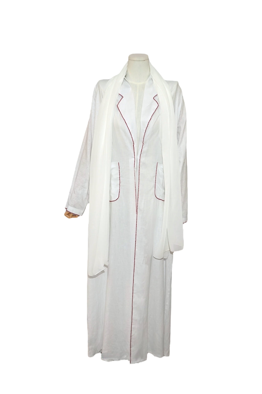 Linen Office – 2-Piece Abaya Set
