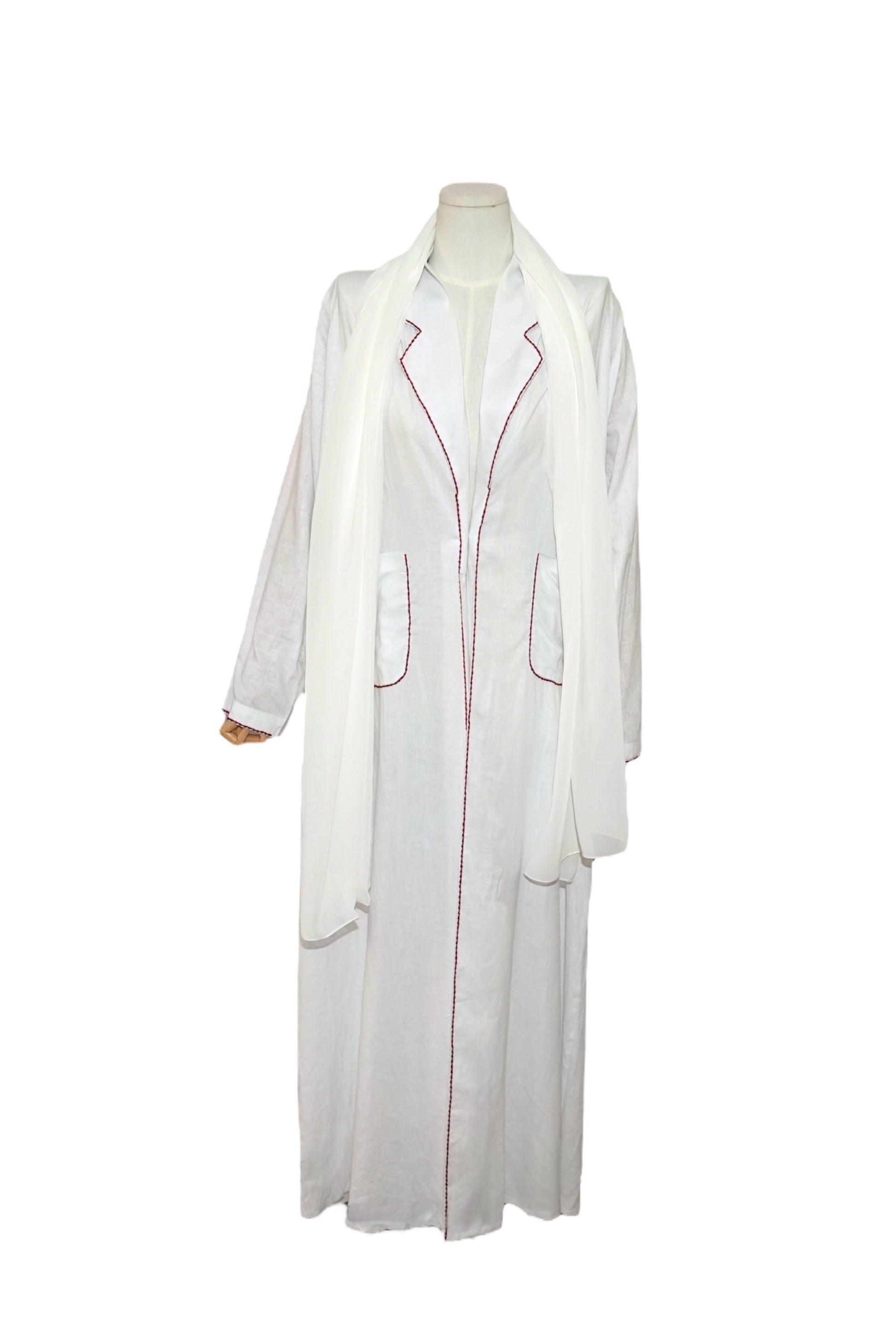 Linen Office – 2-Piece Abaya Set
