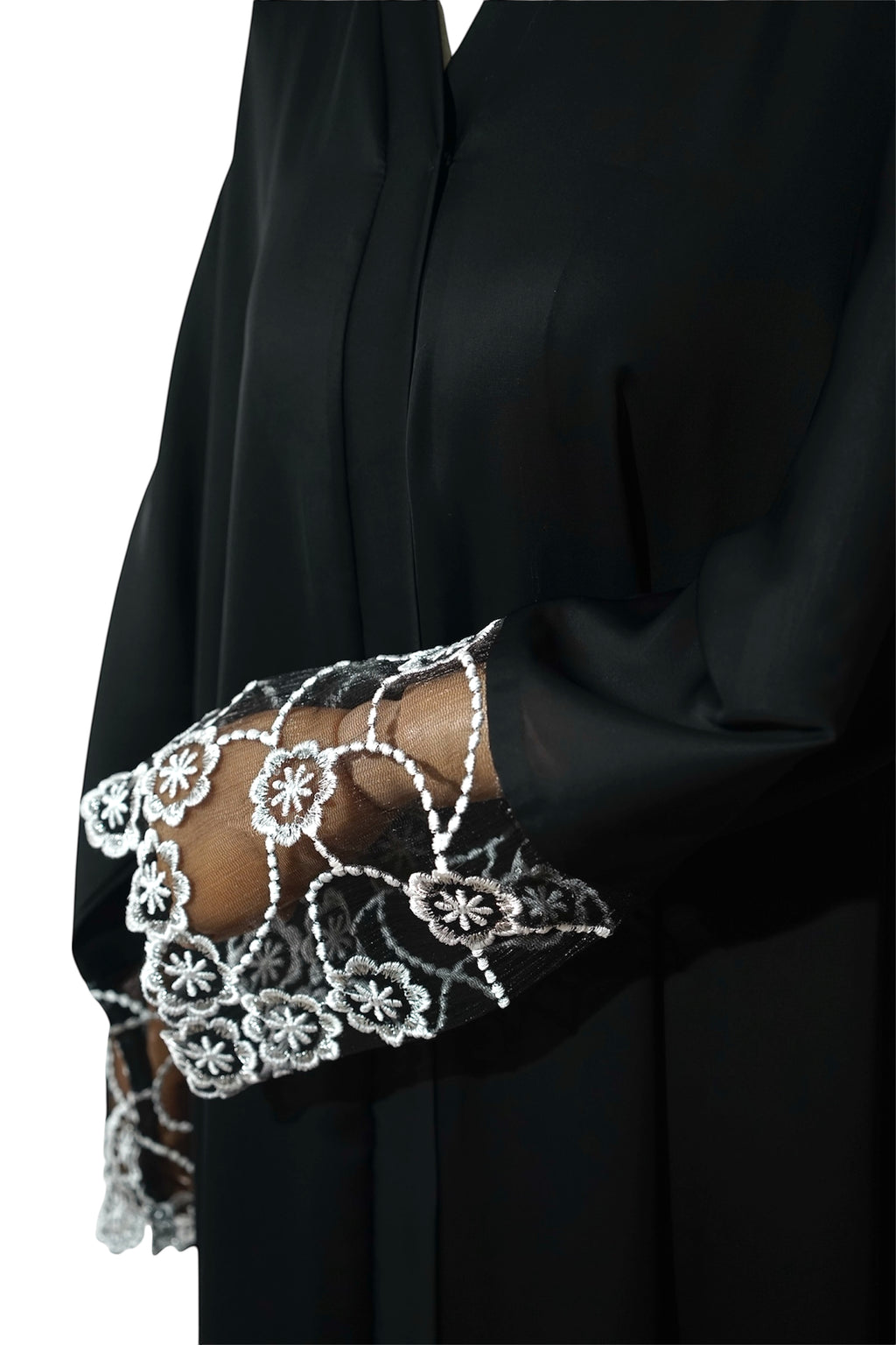Black Elegance – 2-Piece Abaya Set