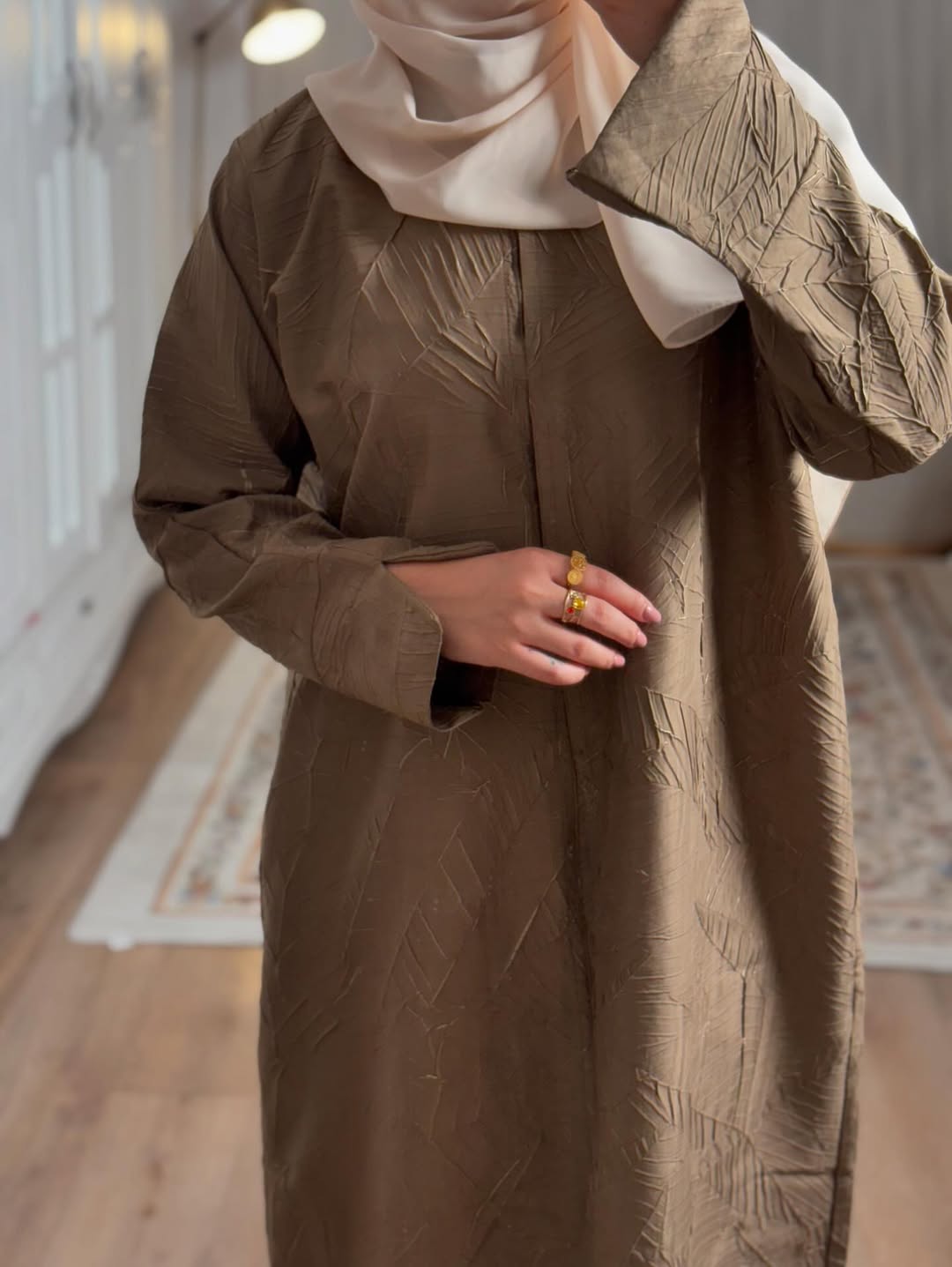 Desert Dusk – 2-Piece Abaya Set