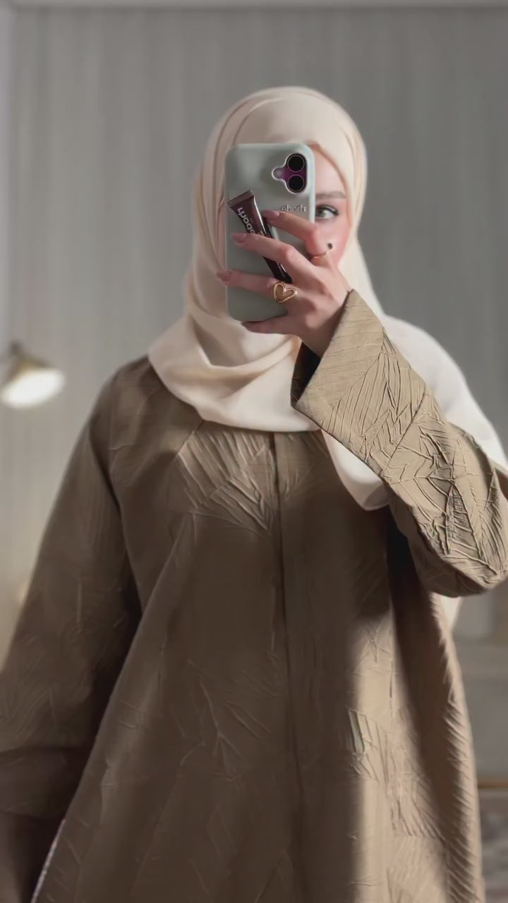 Desert Dusk – 2-Piece Abaya Set